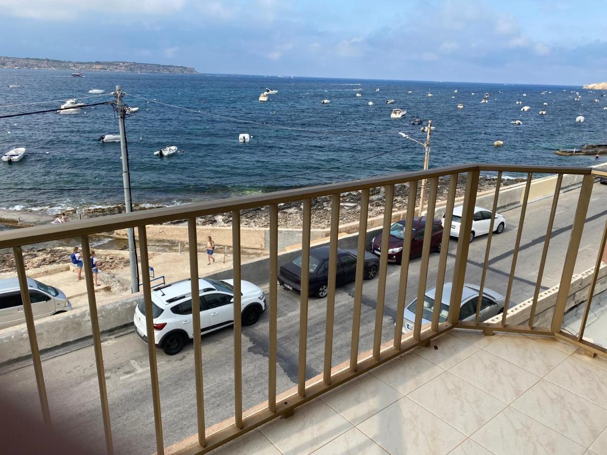 Sea Front Apartment At Mellieha Bay, Malta! Экстерьер фото