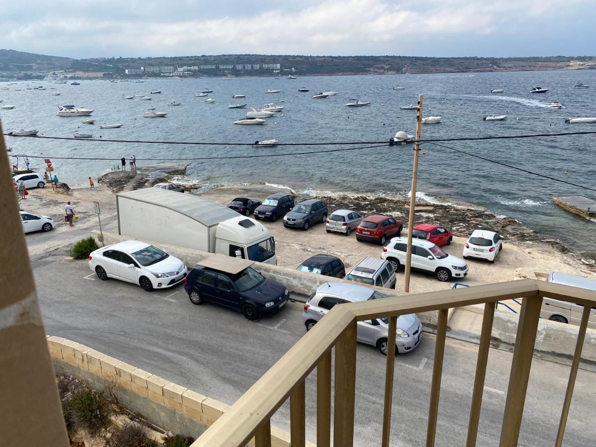 Sea Front Apartment At Mellieha Bay, Malta! Экстерьер фото